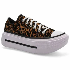 Converse Chuck Taylor All Star Leopard-Double Stack Ox Women|Women Sneakers And Athletic