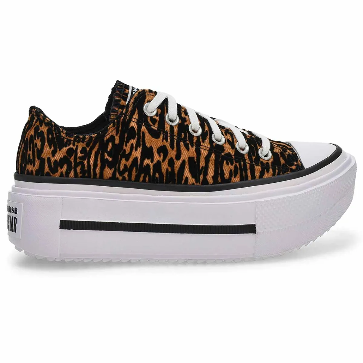Converse Chuck Taylor All Star Leopard-Double Stack Ox Women|Women Sneakers And Athletic