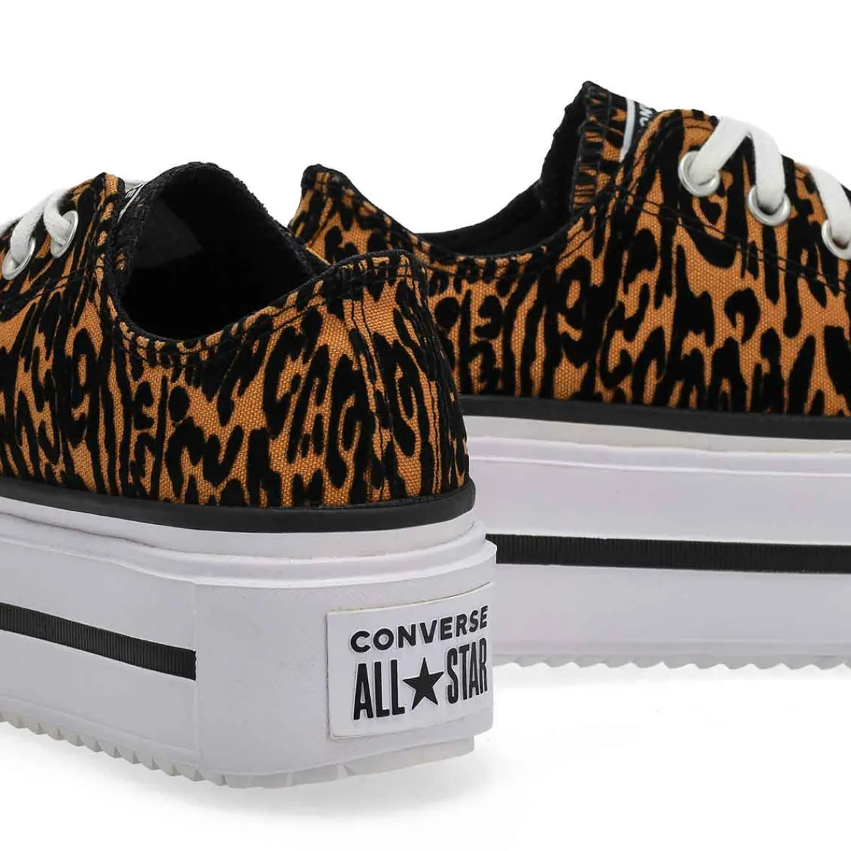 Converse Chuck Taylor All Star Leopard-Double Stack Ox Women|Women Sneakers And Athletic