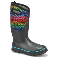 Bogs Classic Rainbow Dots Women|Women Winter Boots