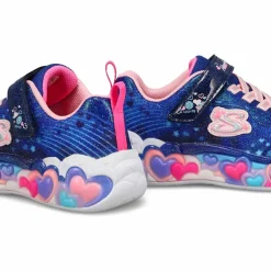Skechers Eternal Heart Lights Girls|Kids Sneakers And Athletic