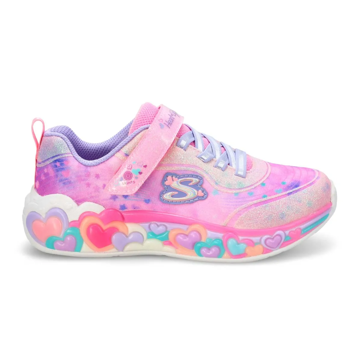 Skechers Eternal Heart Lights Girls|Kids Sneakers And Athletic