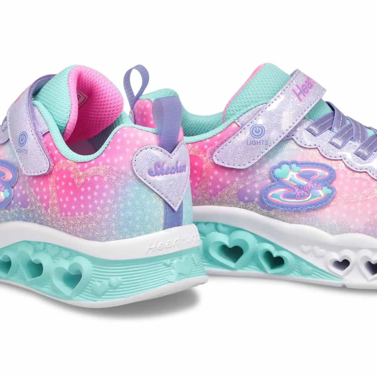 Skechers Flutter Heart Lights - Simply Love Girls|Kids Sneakers And Athletic|Clearance