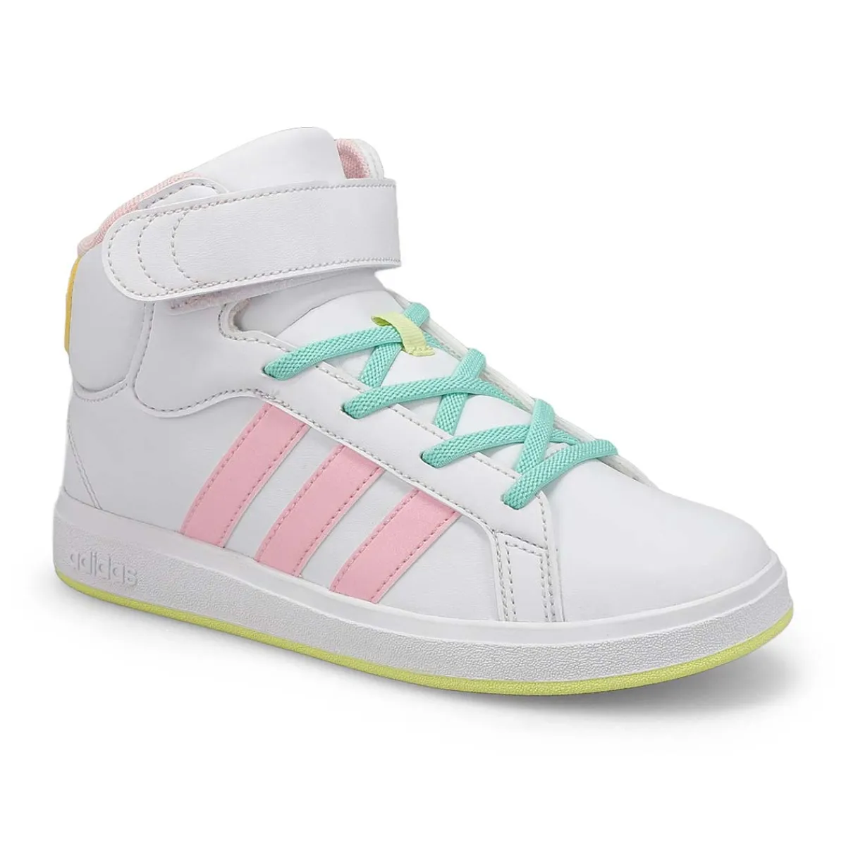 Adidas Grand Court Mid K Girls|Kids Sneakers And Athletic