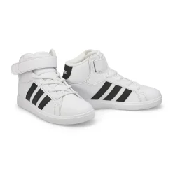 Adidas Grand Court Mid K Girls|Kids Sneakers And Athletic