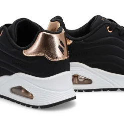 Skechers JGoldcrown Uno Lite - Metallic Love Girls|Kids Sneakers And Athletic