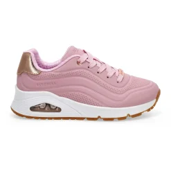 Skechers JGoldcrown Uno Lite - Metallic Love Girls|Kids Sneakers And Athletic