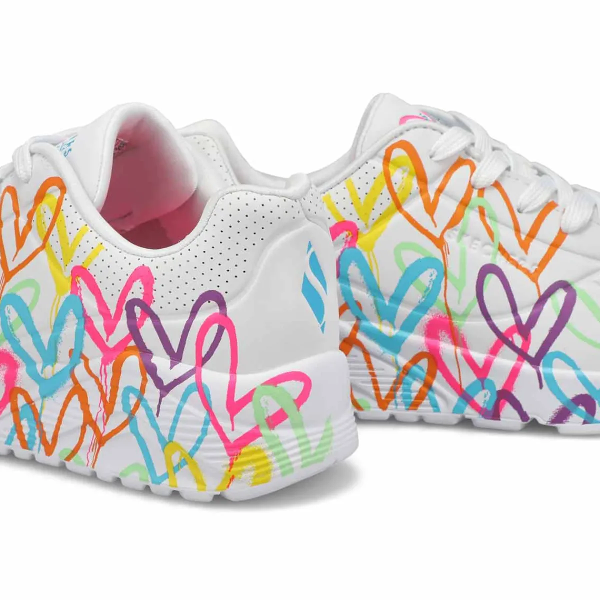 Skechers JGoldcrown Uno Lite - Metallic Love Girls|Kids Sneakers And Athletic