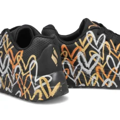 Skechers JGoldcrown Uno Lite - Metallic Love Girls|Kids Sneakers And Athletic