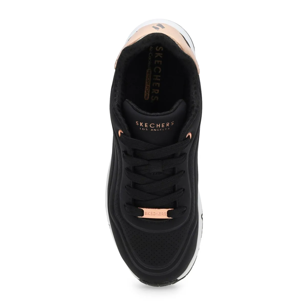 Skechers JGoldcrown Uno Lite - Metallic Love Girls|Kids Sneakers And Athletic