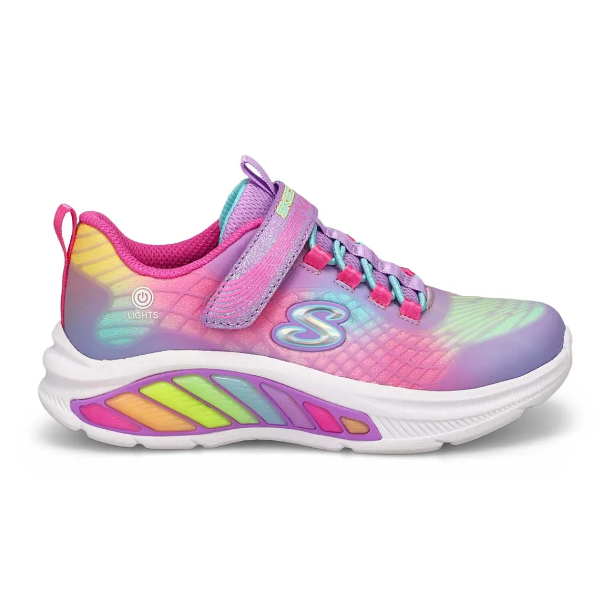 Skechers Rainbow Cruisers Rainbow Reflectin Girls|Kids Sneakers And Athletic