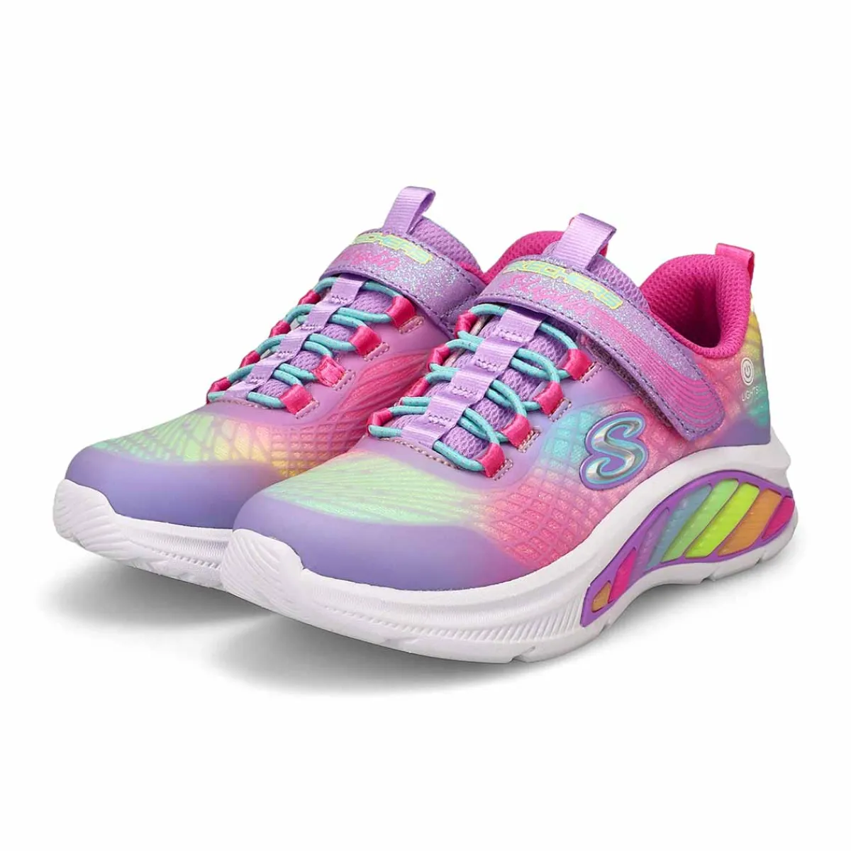 Skechers Rainbow Cruisers Rainbow Reflectin Girls|Kids Sneakers And Athletic