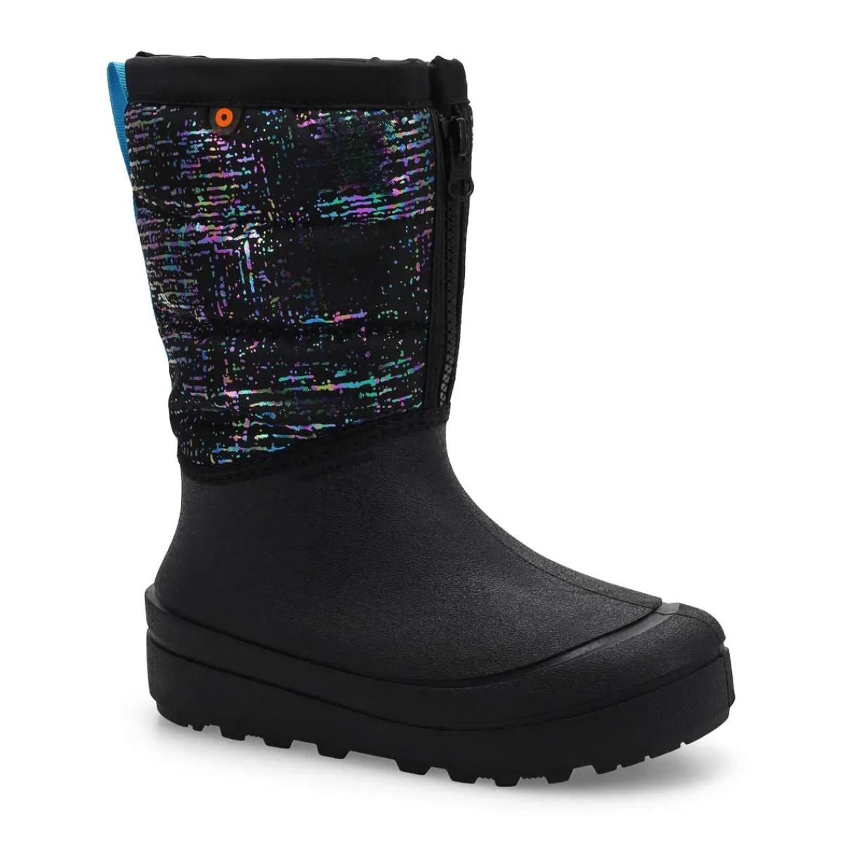 Bogs Snow Shell Zip Metallic Stripes Kids|Kids/BOY Winter Boots|Winter Boots