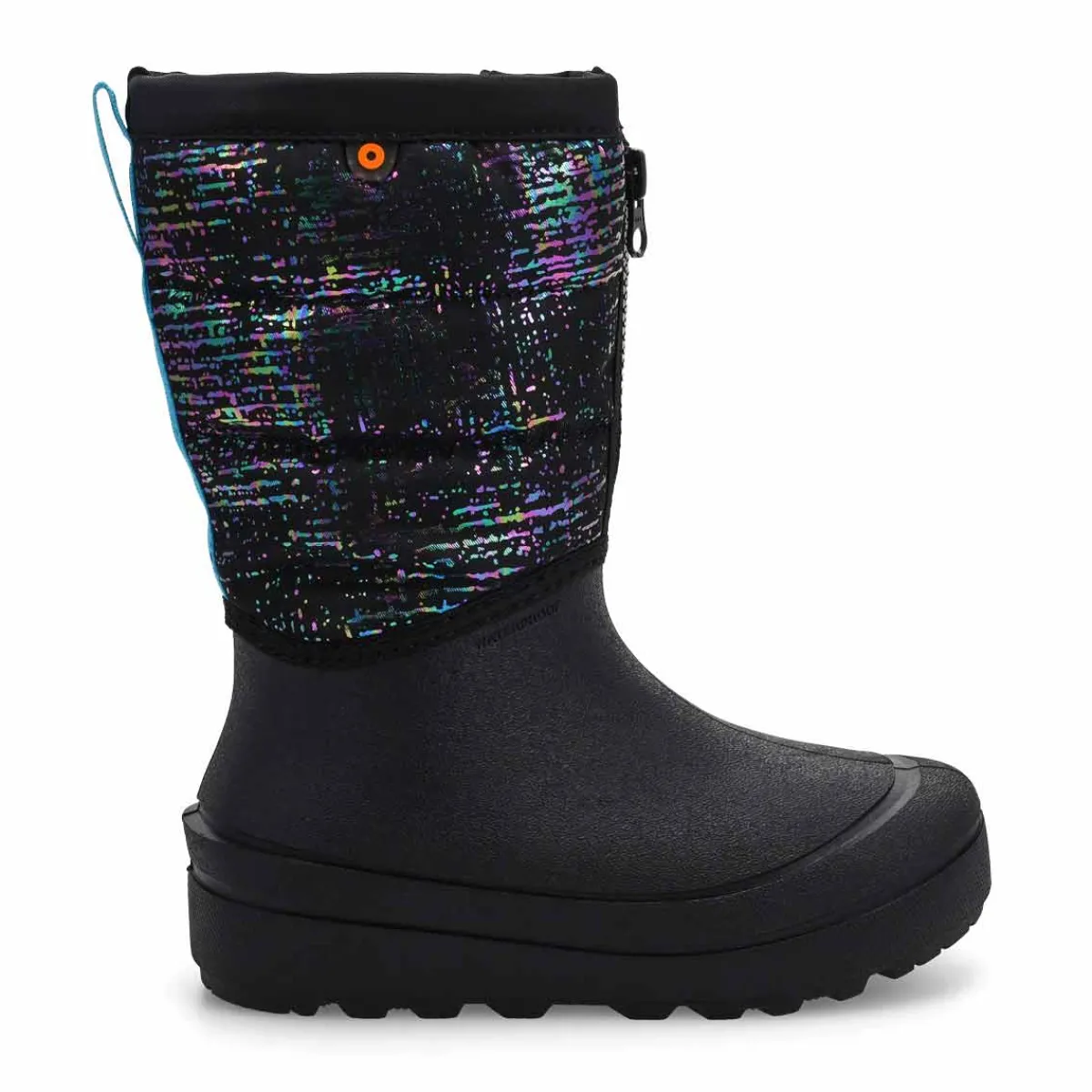 Bogs Snow Shell Zip Metallic Stripes Kids|Kids/BOY Winter Boots|Winter Boots