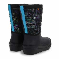 Bogs Snow Shell Zip Metallic Stripes Kids|Kids/BOY Winter Boots|Winter Boots