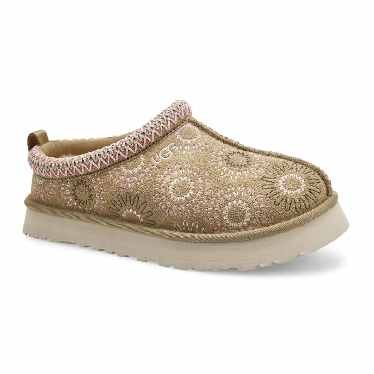 UGG Tazz Sun Stitch Girls|Kids Slippers & Moccasins