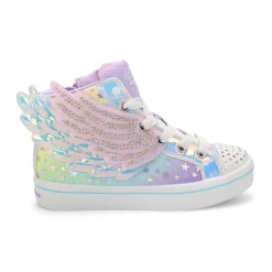 Skechers Twinkle Toes Twi-Lights 2.0 Dreamy Wings Girls|Kids Sneakers And Athletic