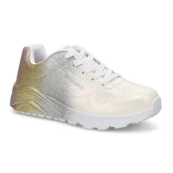 Skechers Uno Lite Metallic Shimmers Girls|Kids Sneakers And Athletic